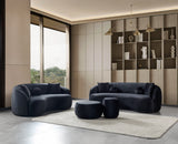 Bonita Black Velvet Living Room Set from Nova Furniture - Luna Furniture
