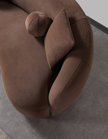 Bonita Coffee Velvet Living Room Set from Nova Furniture - Luna Furniture