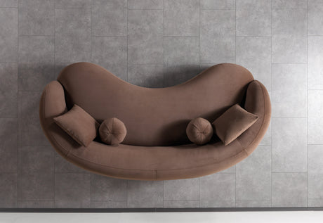 Bonita Coffee Velvet Living Room Set from Nova Furniture - Luna Furniture