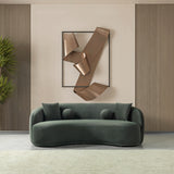 Bonita Green 91" Velvet Sofa from Nova Furniture - Luna Furniture