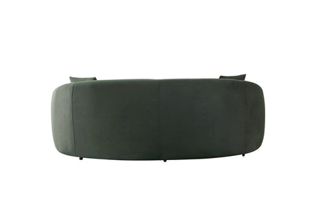 Bonita Green 81" Velvet Loveseat from Nova Furniture - Luna Furniture