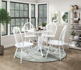 Bonnie White 32" Round Dining Table from Homelegance - Luna Furniture