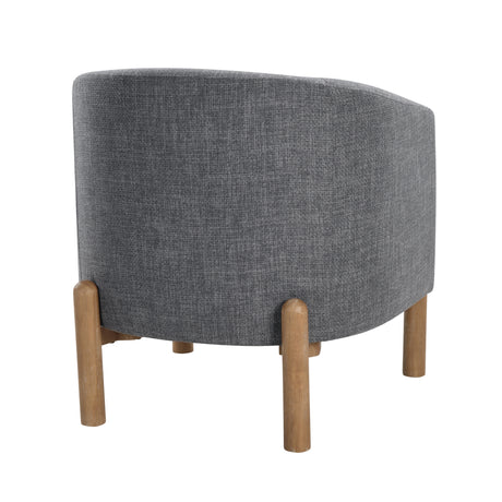Borger Gray Accent Chair from Homelegance - Luna Furniture