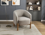 Borger Taupe Accent Chair from Homelegance - Luna Furniture