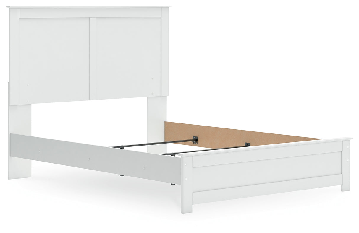Bostwick Shoals Queen Panel Bed, Chest and 2 Nightstands from Ashley - Luna Furniture
