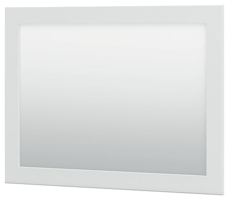 Bostwick Shoals White Bedroom Mirror (Mirror Only) from Ashley - Luna Furniture