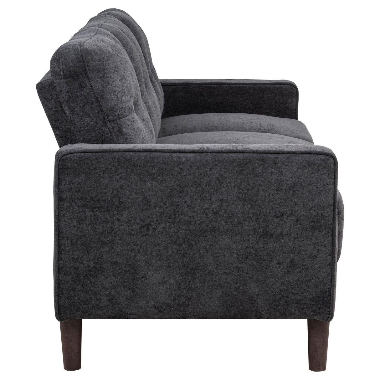 Bowen Gray 3-Piece Upholstered Track Arm Living Room Set from Coaster - Luna Furniture