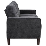 Bowen Gray 3-Piece Upholstered Track Arm Living Room Set from Coaster - Luna Furniture