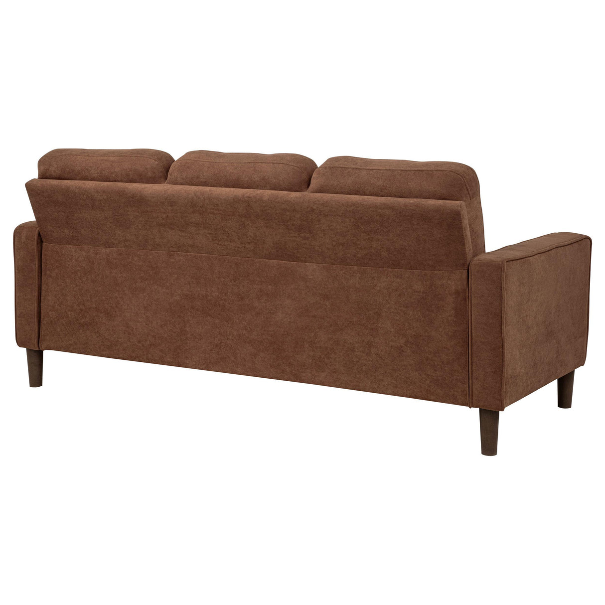 Bowen Rust Fabric Upholstered Track Arm Sofa from Coaster - Luna Furniture