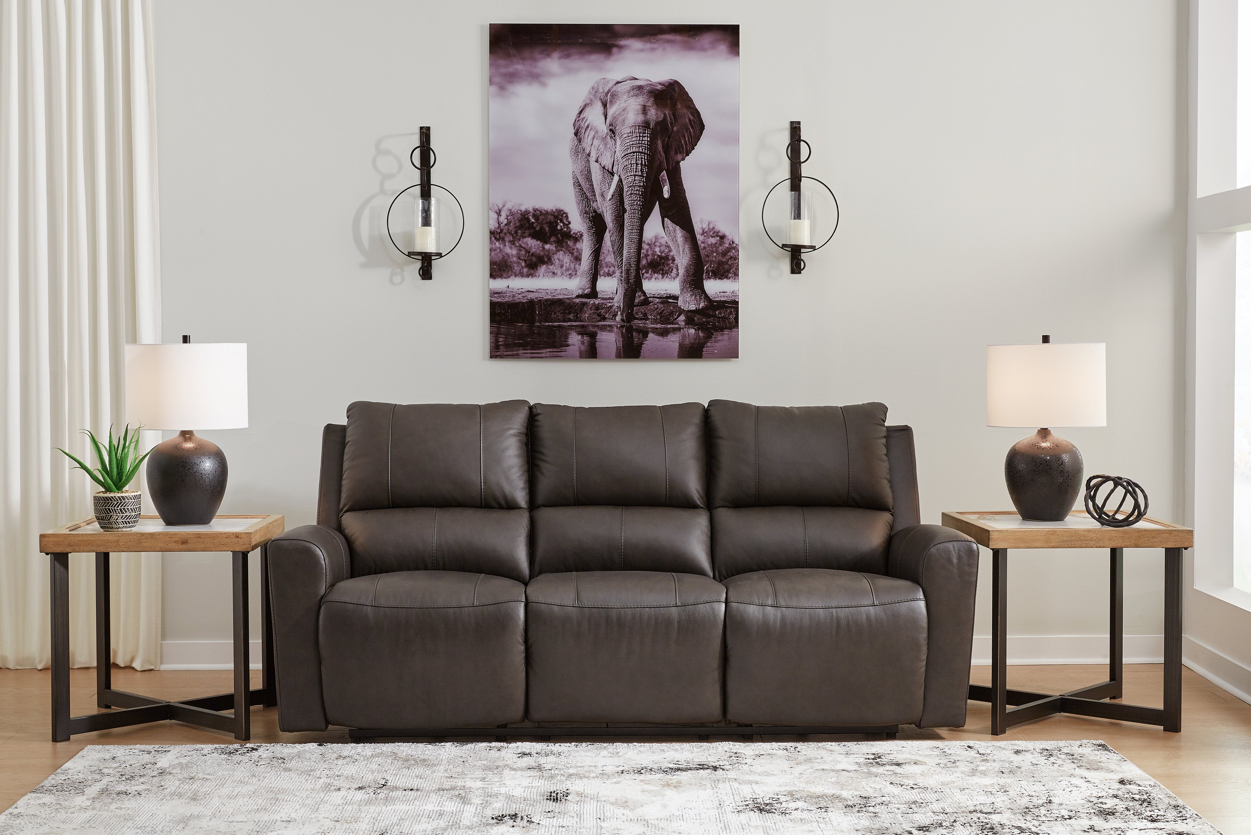 Boxmere Storm Power Reclining Sofa – Luna Furniture