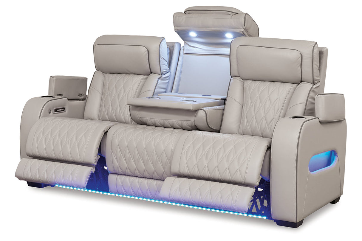 Boyington Power Reclining Sofa, Loveseat and Recliner from Ashley - Luna Furniture