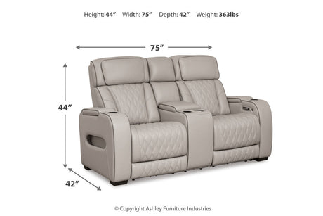 Boyington Power Reclining Sofa, Loveseat and Recliner from Ashley - Luna Furniture