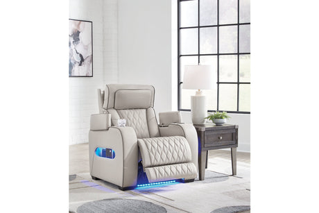 Boyington Power Reclining Sofa, Loveseat and Recliner from Ashley - Luna Furniture