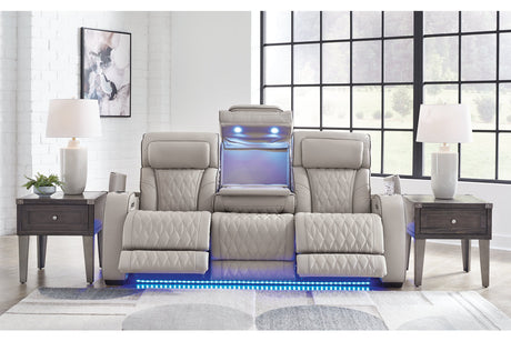 Boyington Power Reclining Sofa, Loveseat and Recliner from Ashley - Luna Furniture