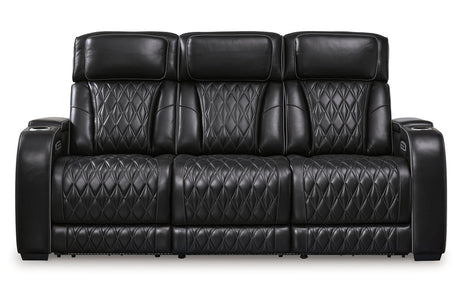 Boyington Power Reclining Sofa, Loveseat and Recliner from Ashley - Luna Furniture