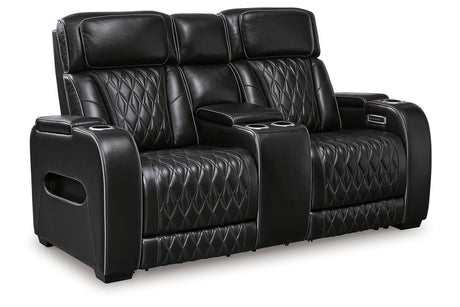 Boyington Power Reclining Sofa, Loveseat and Recliner from Ashley - Luna Furniture