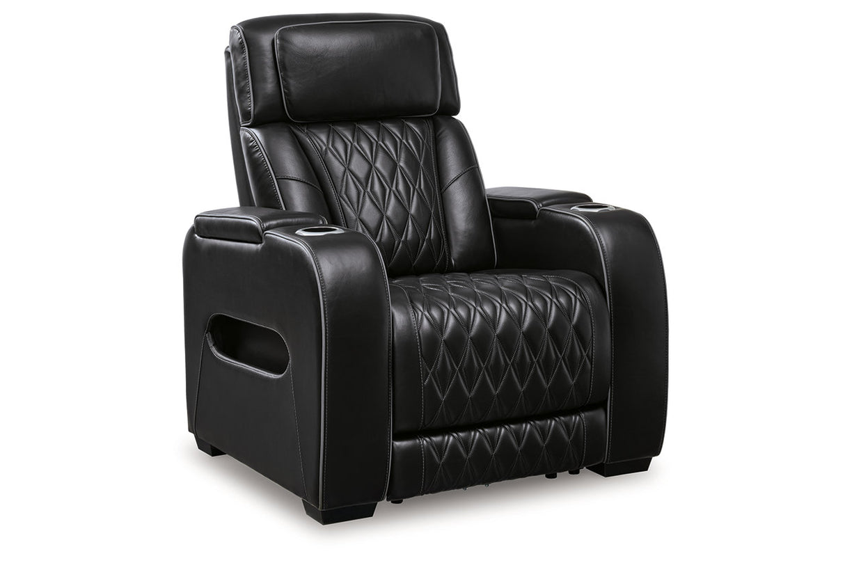 Boyington Power Reclining Sofa, Loveseat and Recliner from Ashley - Luna Furniture