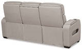 Boyington Sofa, Loveseat and Recliner in Gray from Ashley - Luna Furniture