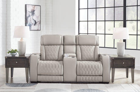 Boyington Sofa, Loveseat and Recliner in Gray from Ashley - Luna Furniture