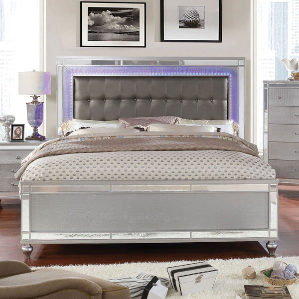 Brachium Silver California King Bed