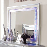 Brachium Silver Mirror (Mirror Only) from Furniture of America - Luna Furniture