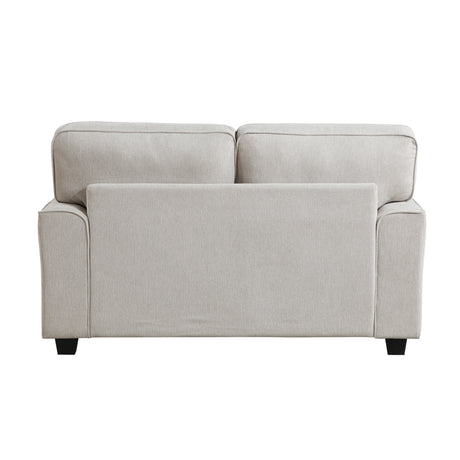 Bradford Sand Loveseat from Homelegance - Luna Furniture