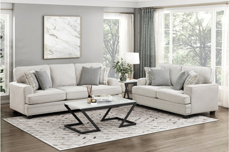 Bradford Sand Living Room Set from Homelegance - Luna Furniture