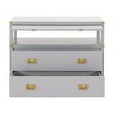 Bradley 2-drawer Nightstand from Essentials For Living - Luna Furniture