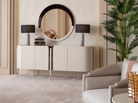 Bragenta Neutral and Warm Wood Dining Set from Luna Luxury - Luna Furniture