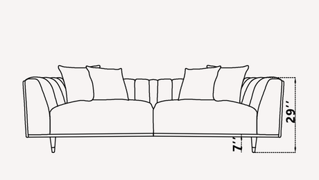 Bragenta Sofa from Luna Luxury - Luna Furniture