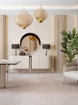 Bragenta Neutral and Warm Wood Dining Set from Luna Luxury - Luna Furniture