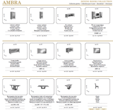 Arredo Ambra 2-Door Glass Cabinet from ESF Furniture - Luna Furniture