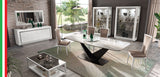 Elite White Ceramic 94" Dining Table from ESF Furniture - Luna Furniture