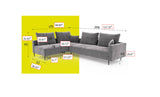 Redford Sectional from ESF Furniture - Luna Furniture