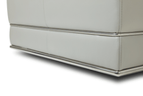 1576 Kuka Light Gray Top-Grain Leather RAF Chaise Sectional from ESF Furniture - Luna Furniture