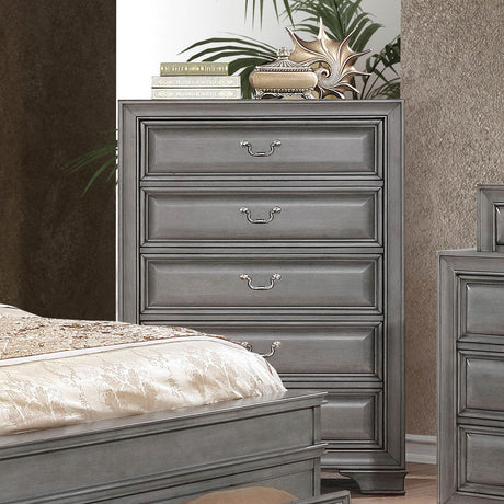 Brandt Gray Chest from Furniture of America - Luna Furniture