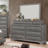 Brandt Gray Dresser from Furniture of America - Luna Furniture