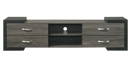 Brant Gray Tv Stand from Crown Mark - Luna Furniture