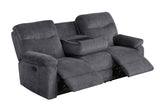 Bravo Gray 3-Piece Reclining Set from Happy Homes - Luna Furniture