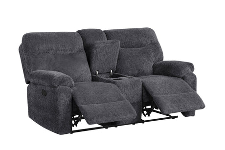 Bravo Gray 3-Piece Reclining Set from Happy Homes - Luna Furniture