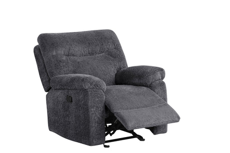 Bravo Gray 3-Piece Reclining Set from Happy Homes - Luna Furniture