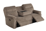 Bravo Mocha 3-Piece Reclining Set from Happy Homes - Luna Furniture