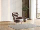 Bravo 3-pieces (Sofa & Loveseat & Chair) Livingroom Set in Brown from Furnia - Luna Furniture