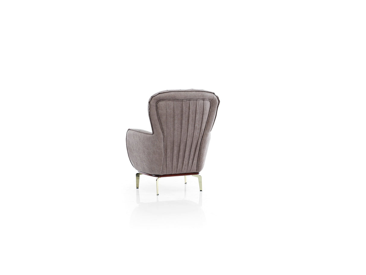 Bravo Chair in Brown from Furnia - Luna Furniture