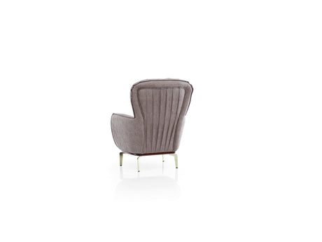 Bravo 3-pieces (Sofa & Loveseat & Chair) Livingroom Set in Brown from Furnia - Luna Furniture