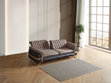 Bravo Convertible Sofa in Brown from Furnia - Luna Furniture