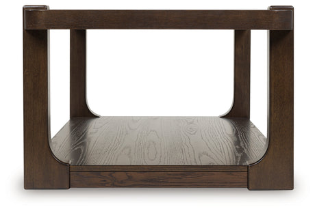 Breckington Dark Brown Coffee Table from Ashley - Luna Furniture