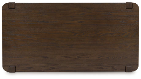 Breckington Dark Brown Coffee Table from Ashley - Luna Furniture