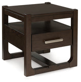 Breckington Dark Brown End Table from Ashley - Luna Furniture