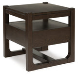 Breckington Dark Brown End Table from Ashley - Luna Furniture